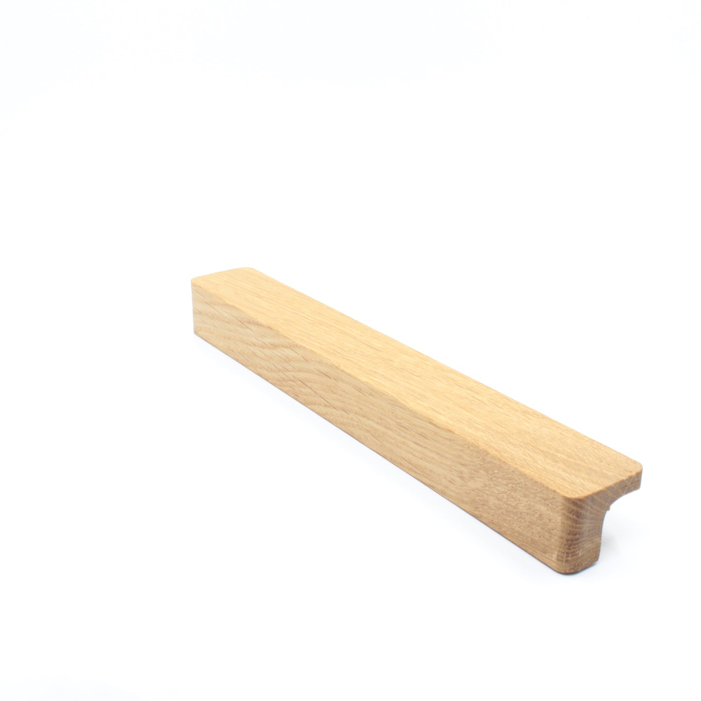 Poignée de meuble en bois de chêne 203 Barre de poignée avec courbe