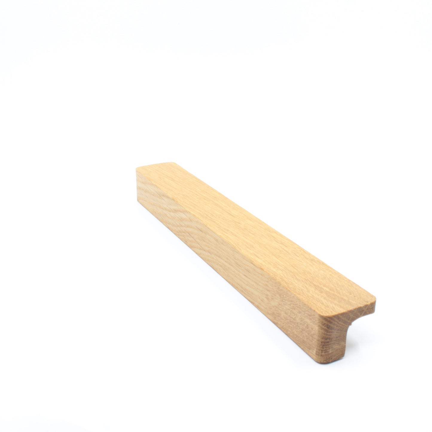 Poignée de meuble en bois de chêne 203 Barre de poignée avec courbe