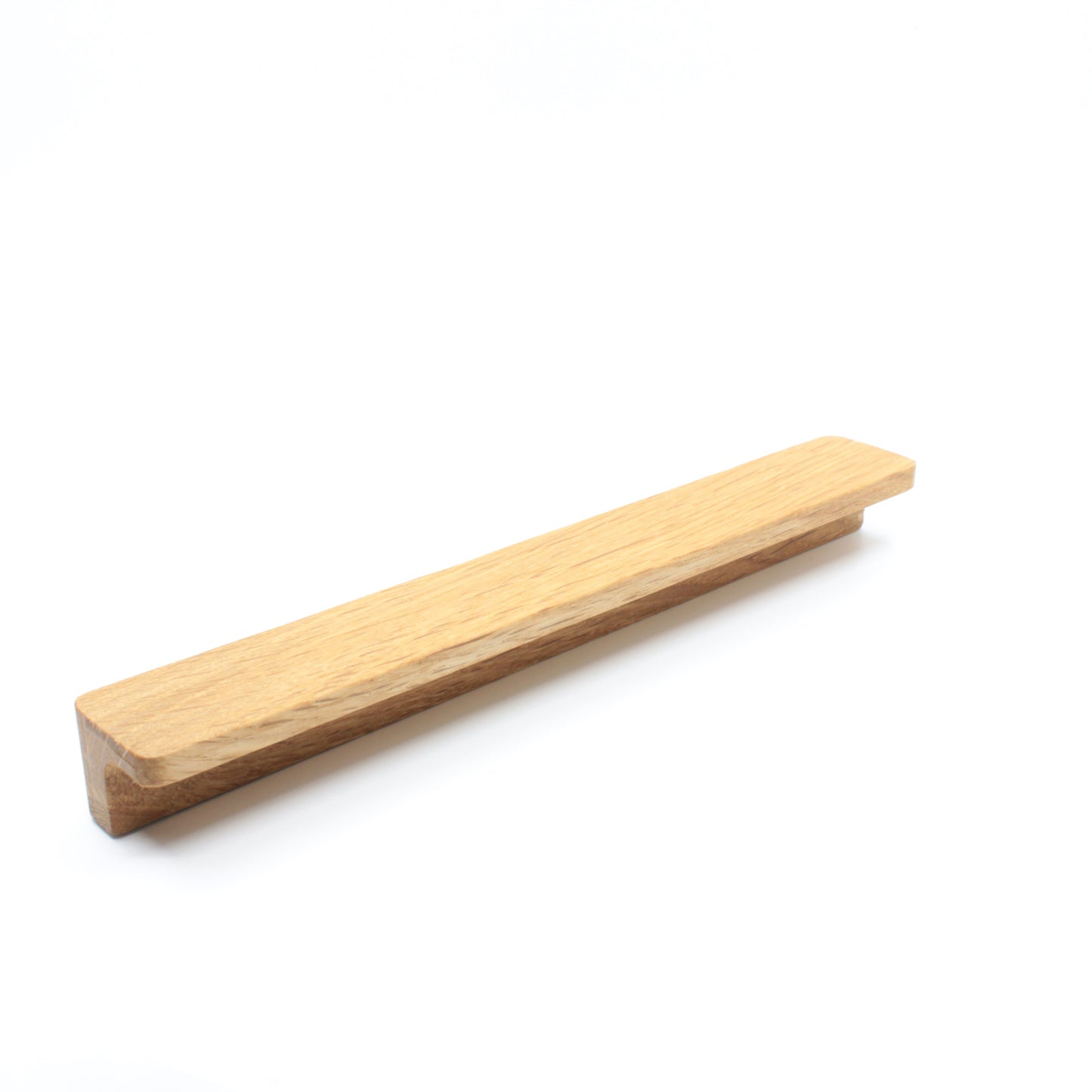 Poignée de meuble en bois de chêne 203 Barre de poignée avec courbe