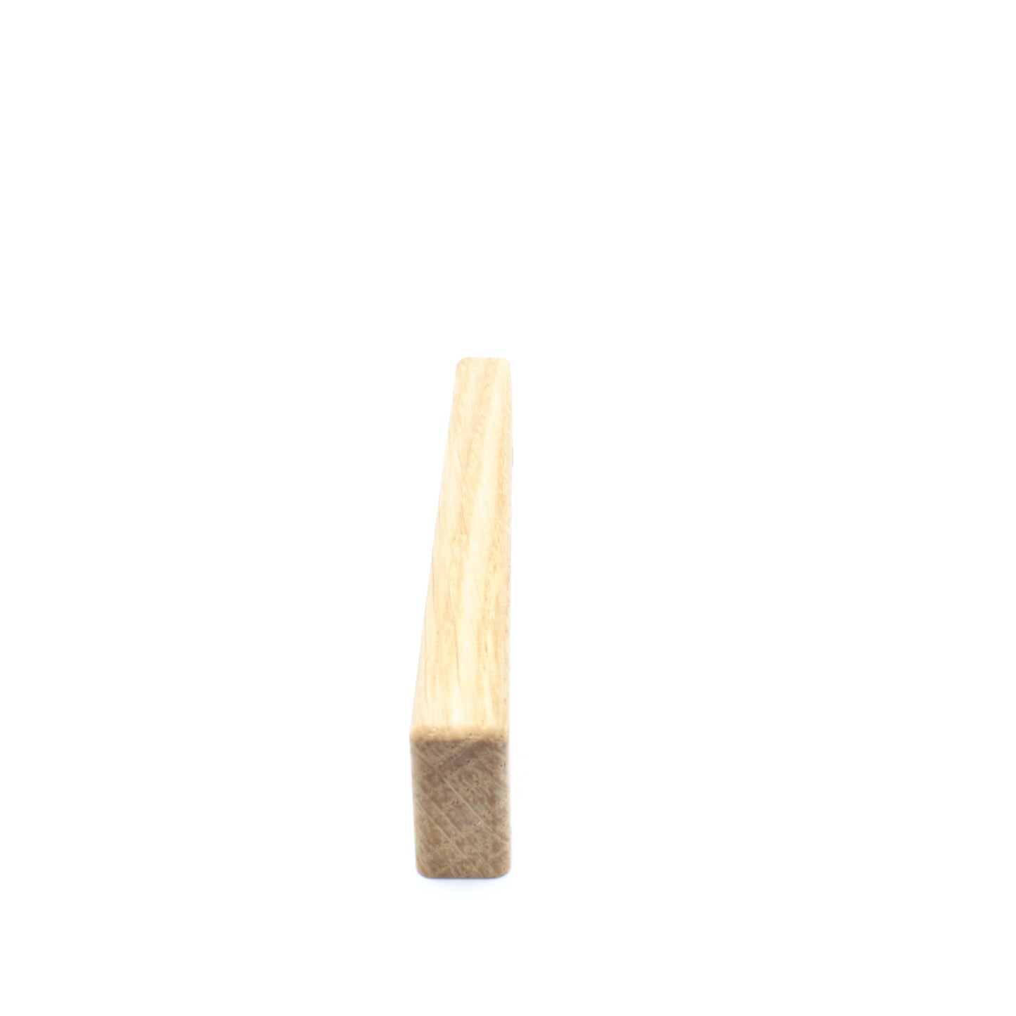 Poignée de meuble en bois de chêne 254 avec courbes étroites