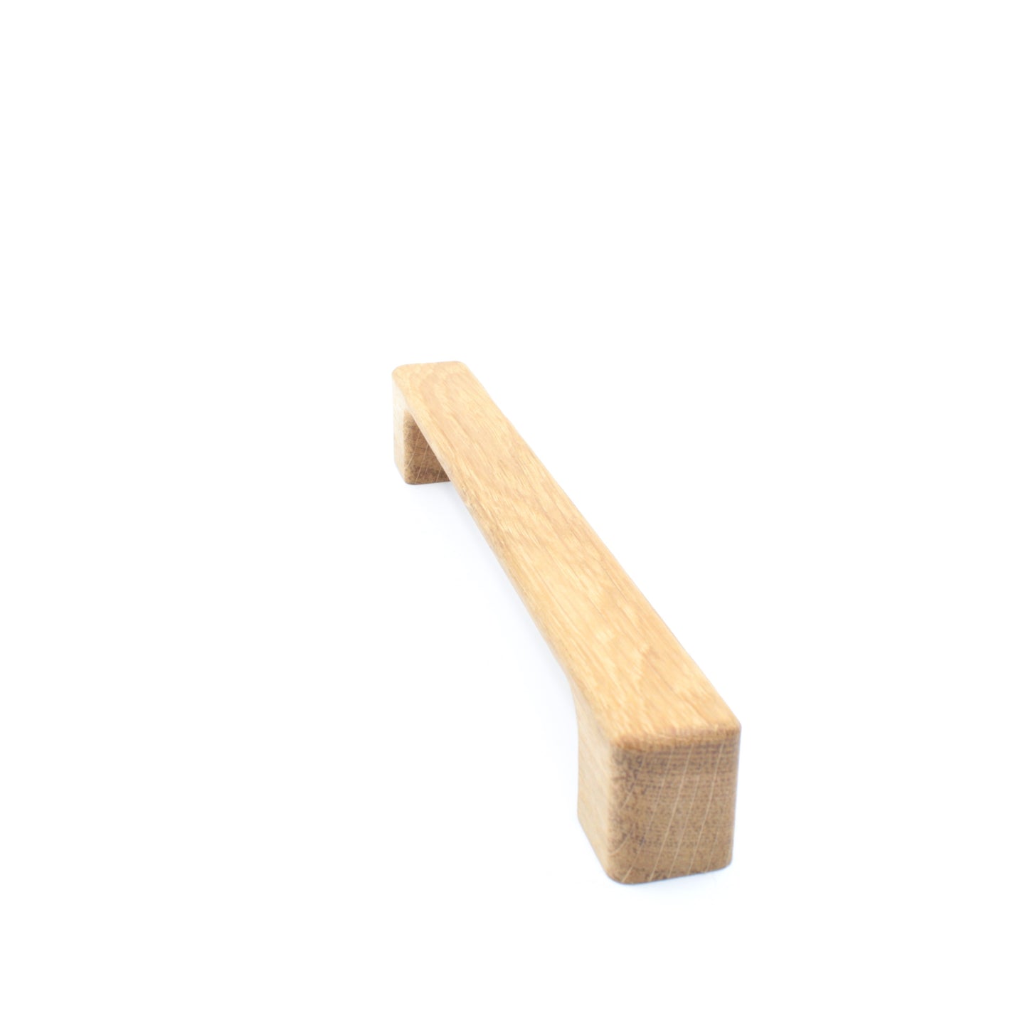Poignée de meuble en bois de chêne 253 avec courbes