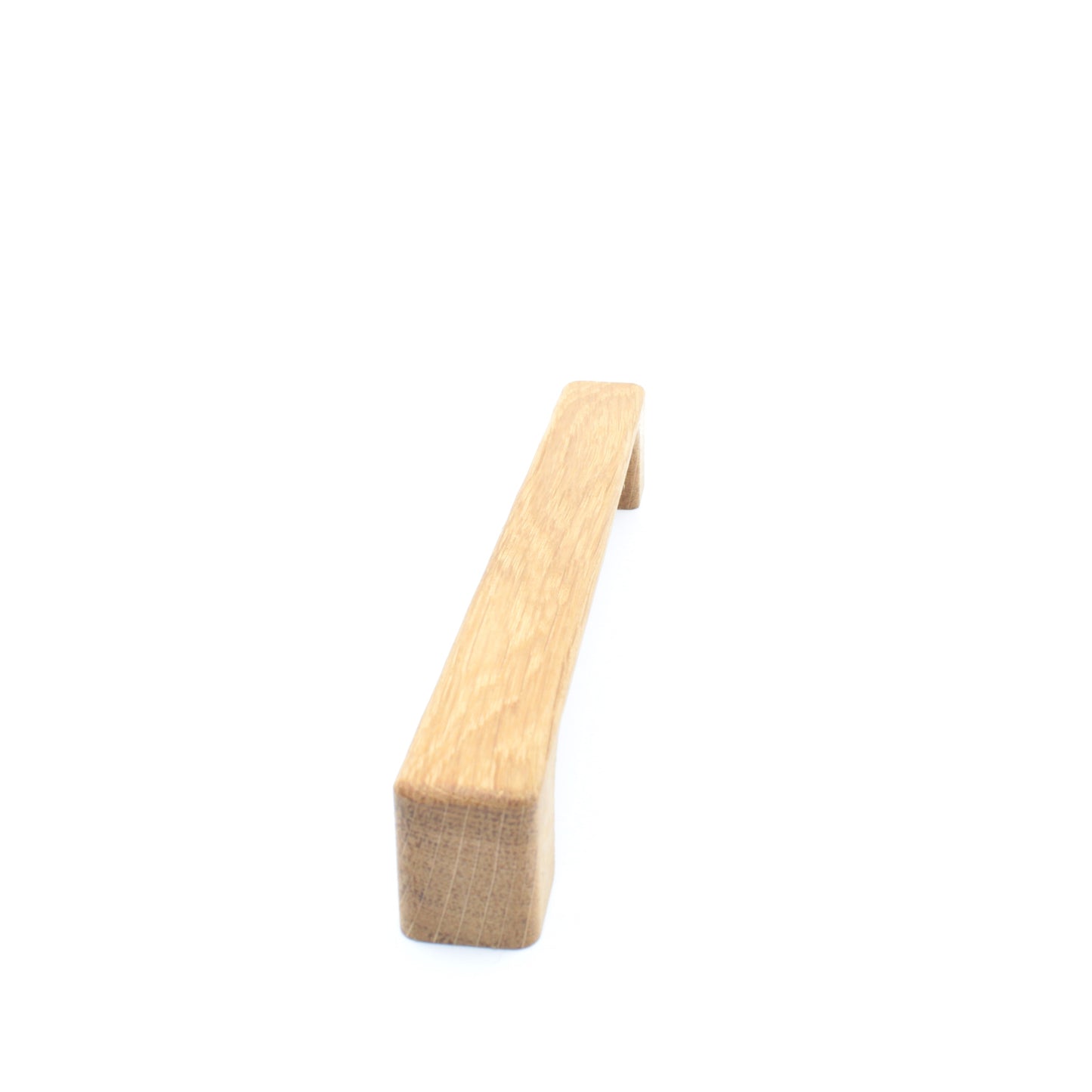 Poignée de meuble en bois de chêne 253 avec courbes