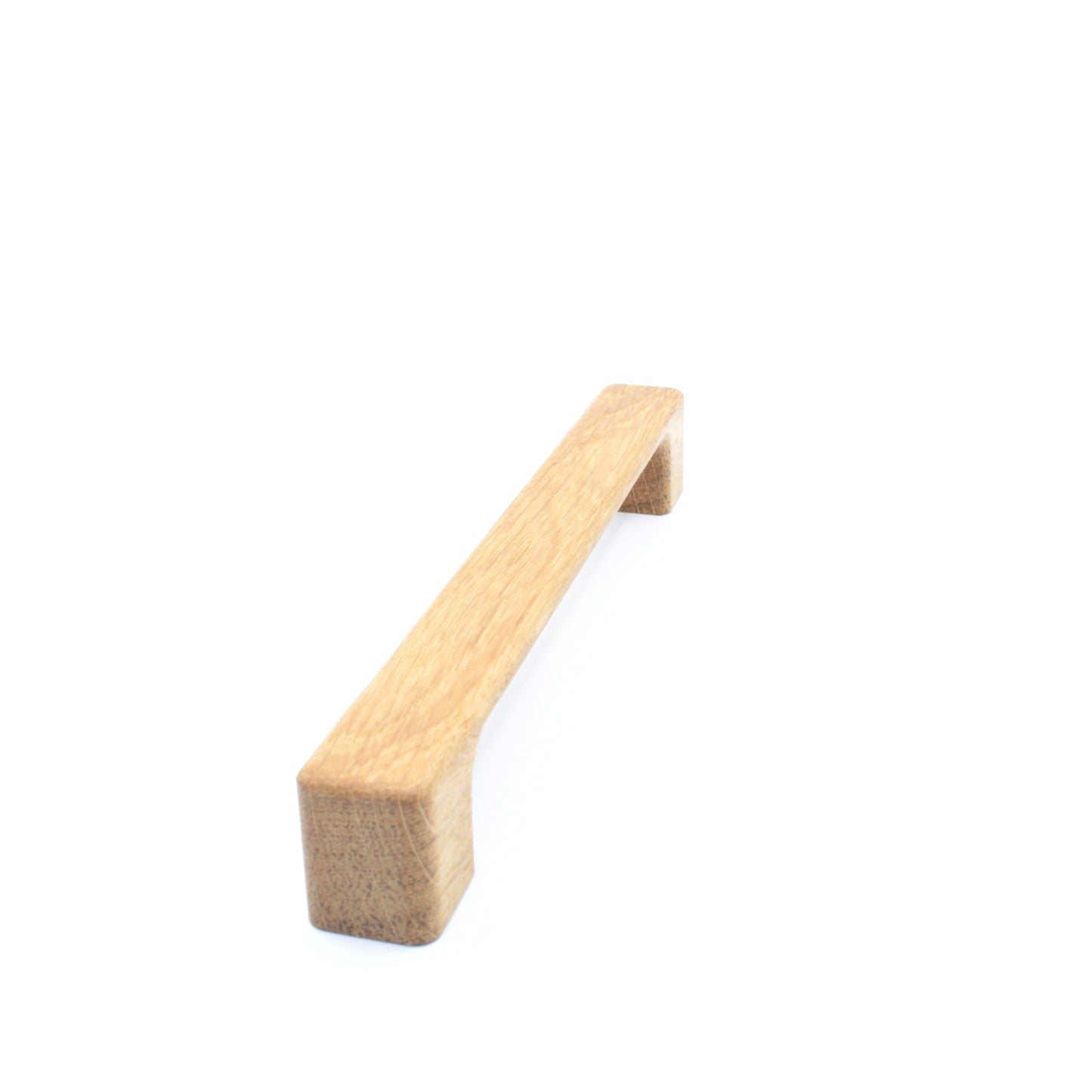 Poignée de meuble en bois de chêne 253 avec courbes