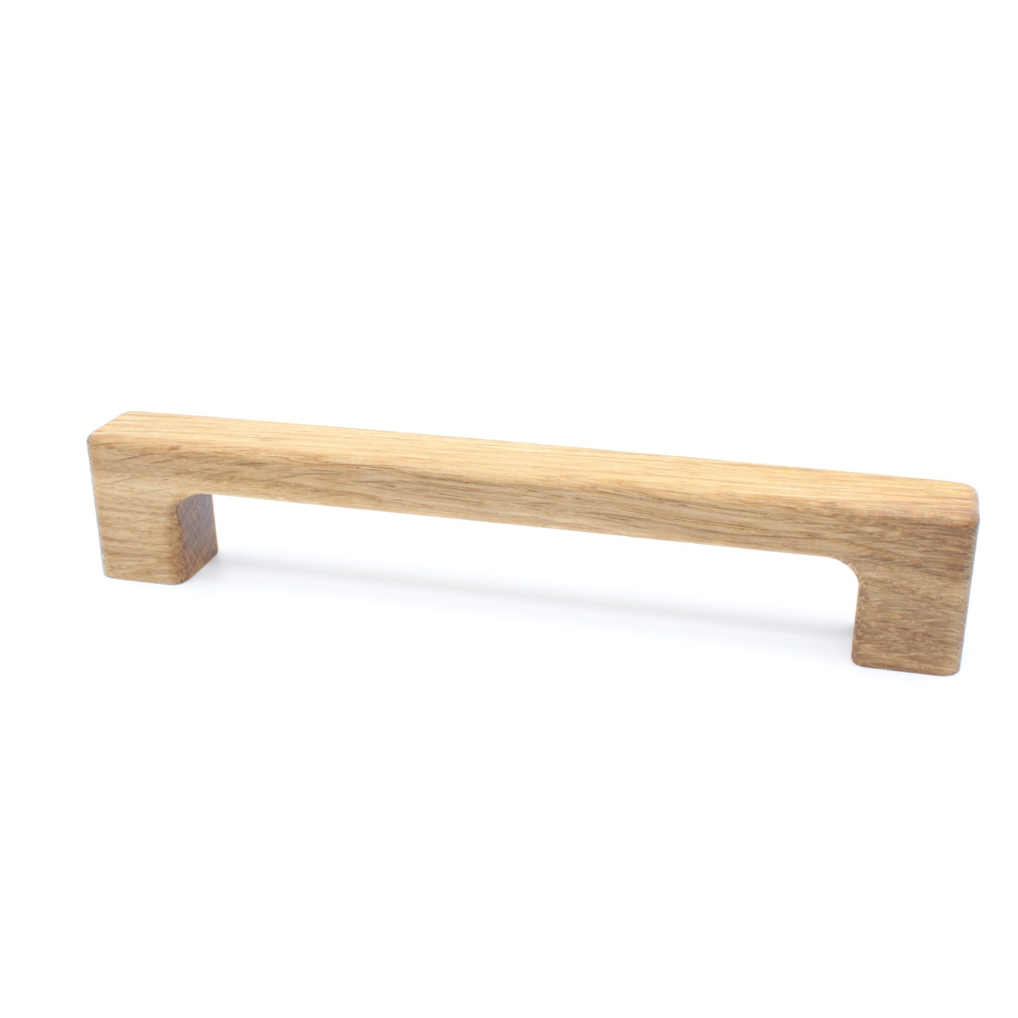 Poignée de meuble en bois de chêne 253 avec courbes