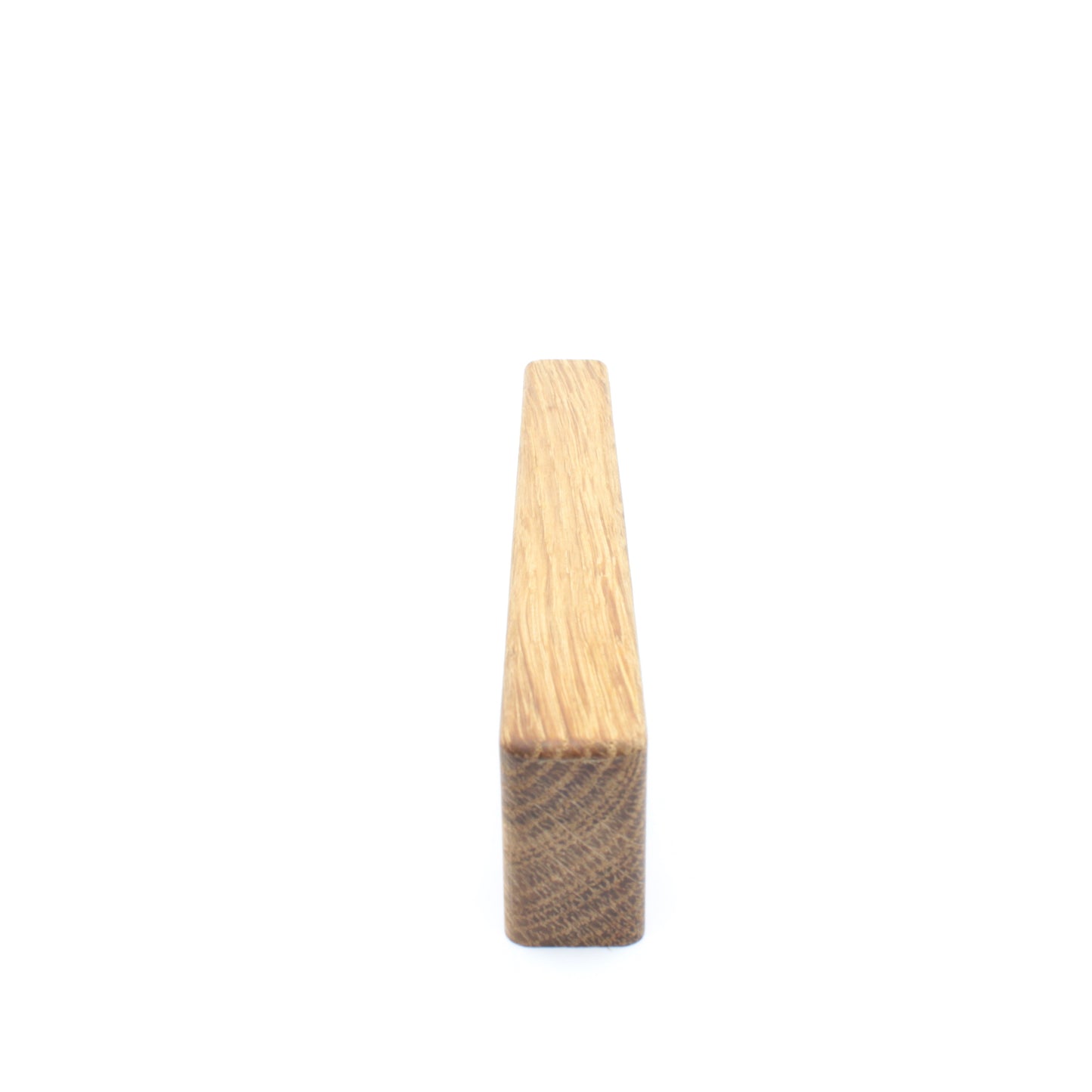 Poignée de meuble en bois de chêne 253 avec courbes
