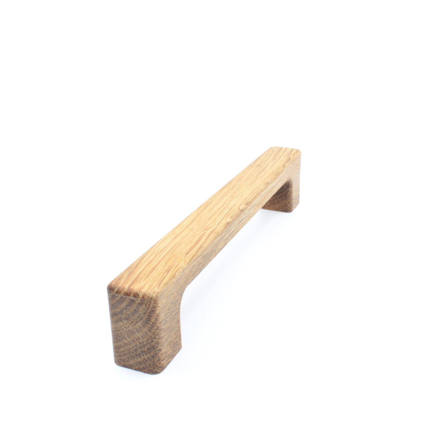 Poignée de meuble en bois de chêne 253 avec courbes