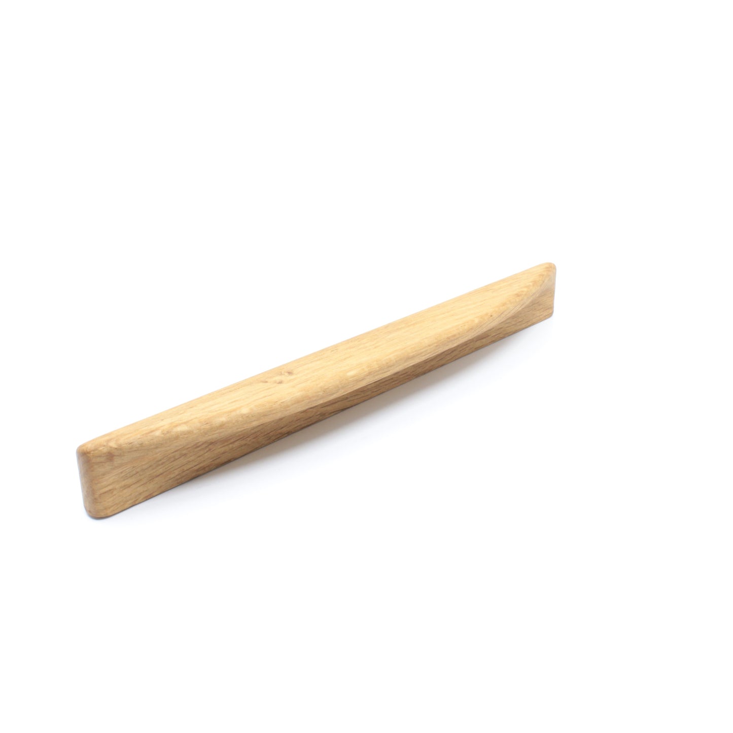 Poignée de meuble en bois de chêne 203 Barre de poignée avec courbe