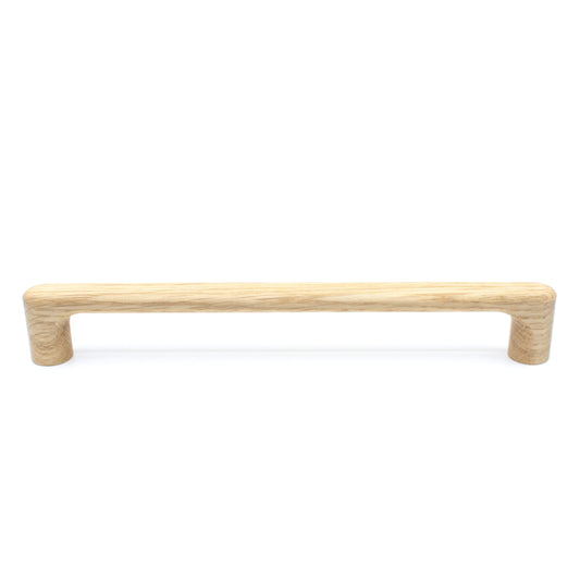 Poignée de meuble en bois de chêne 254 avec courbes étroites